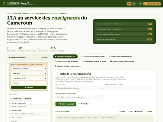 LE GENERATEUR PEDAGOGIQUE MAT ET PRIM.NEW screenshot