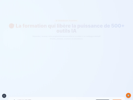 La formation qui libère la puissance de 500+ outils IA screenshot