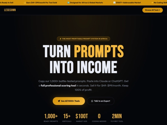 leseconn_sales_page screenshot