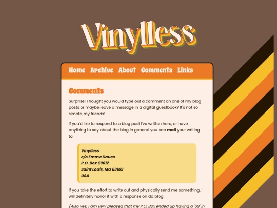 info/comments screenshot