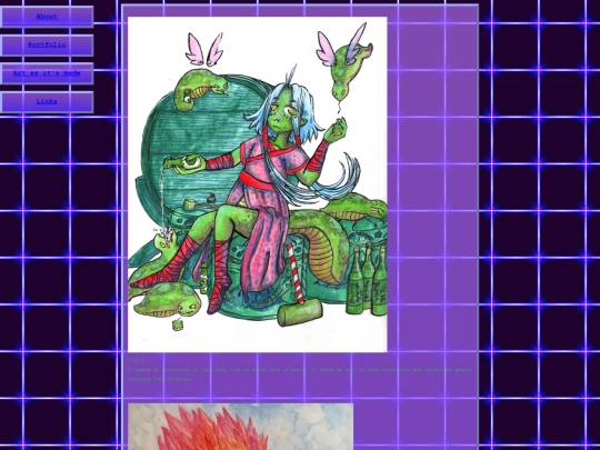 art-profile screenshot