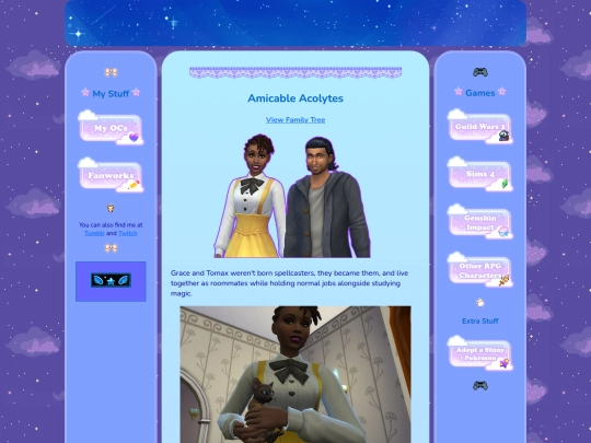 sims/amicable-acolytes screenshot