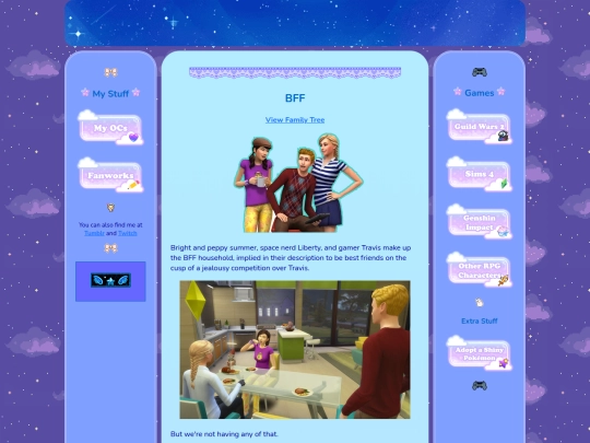 sims/bff screenshot