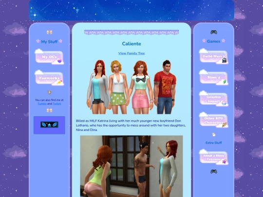 sims/caliente screenshot