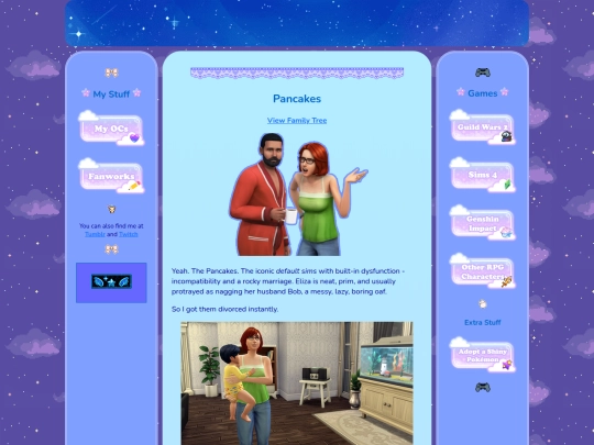 sims/pancakes screenshot
