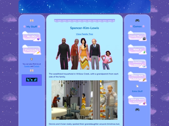 sims/spencer-kim-lewis screenshot