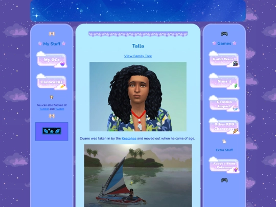 sims/talla screenshot