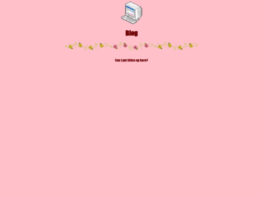blog screenshot