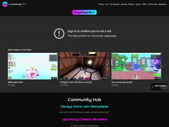 community screenshot