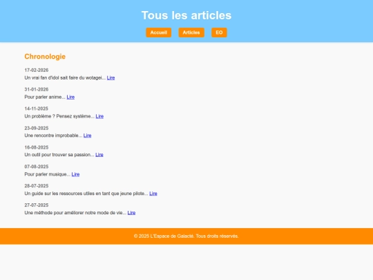articles screenshot