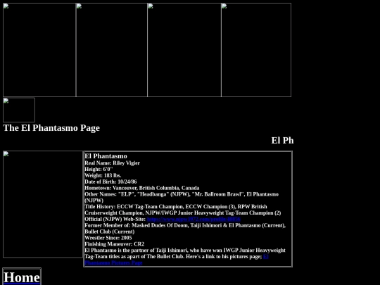 nwo/BulletClub/El_Phantasmo_Bullet_Club_Page screenshot