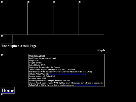 nwo/BulletClub/Stephen_Amell_Bullet_Club_Friend_Page screenshot