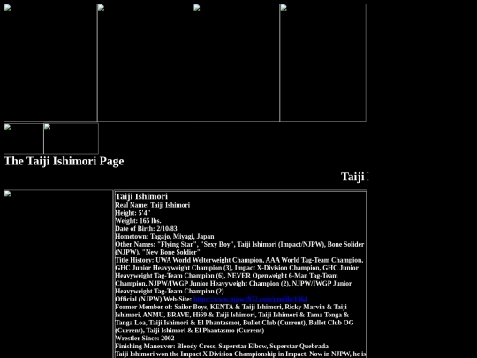 nwo/BulletClub/Taiji_Ishimori_Bullet_Club_Page screenshot