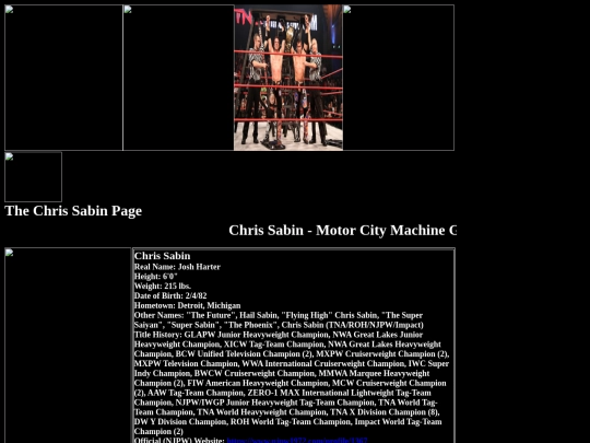 nwo/bwoothers/Chris_Sabin_Motor_City_Machine_Guns_Page screenshot