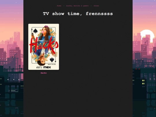 links/shows screenshot