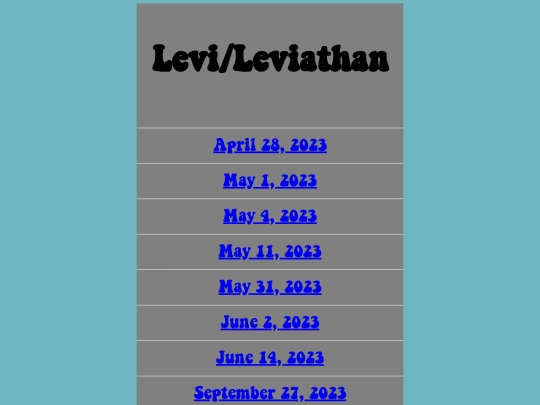 LeviTOC screenshot