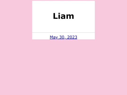 LiamTOC screenshot