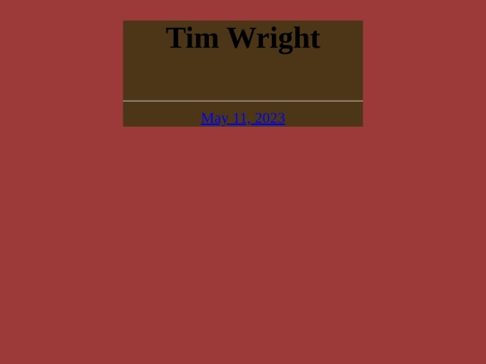 TimWrightTOC screenshot