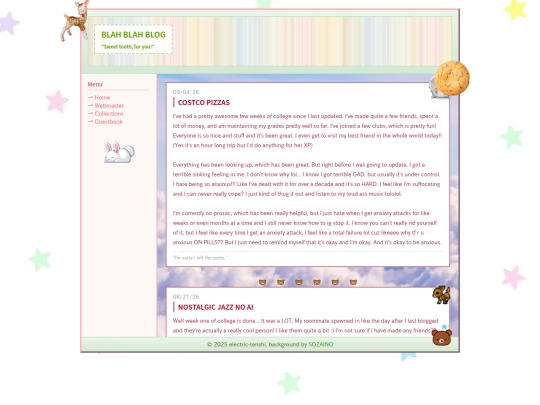 blog screenshot