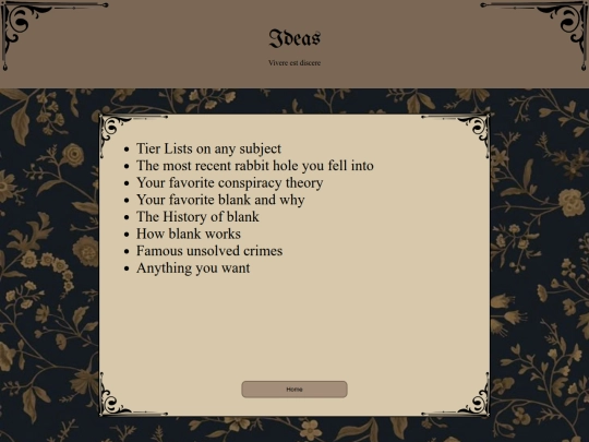 ideas screenshot