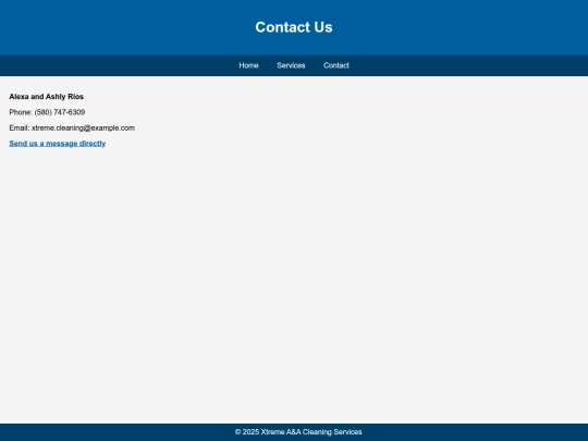 contact screenshot