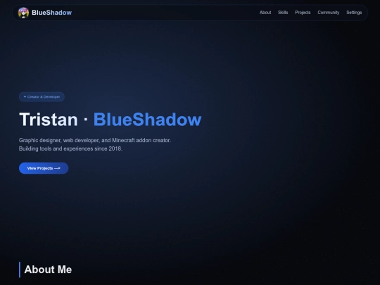 portfolio screenshot