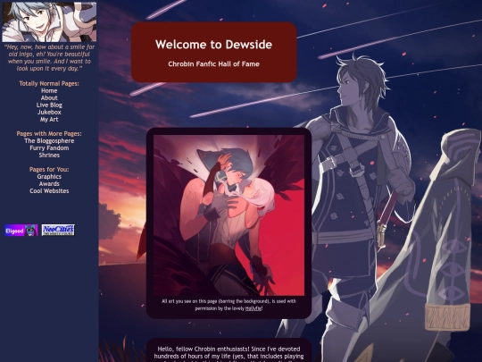 blog/chrobinfanfics screenshot