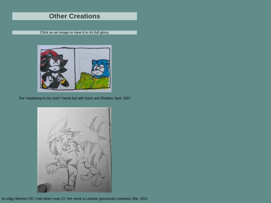 blog/misc screenshot