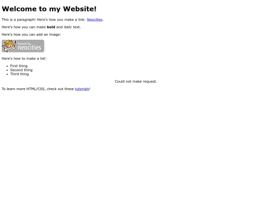 test screenshot