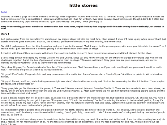 lynx-littlestories screenshot