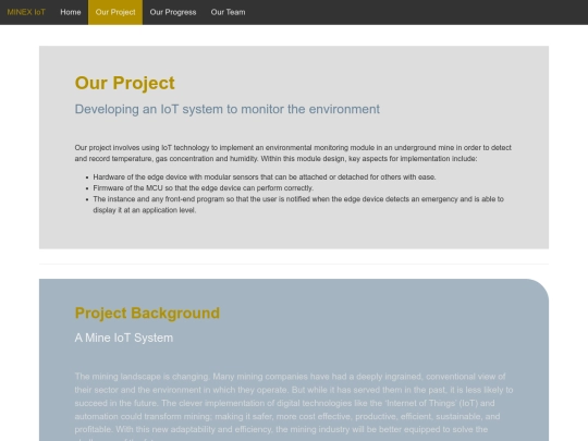 our_project screenshot