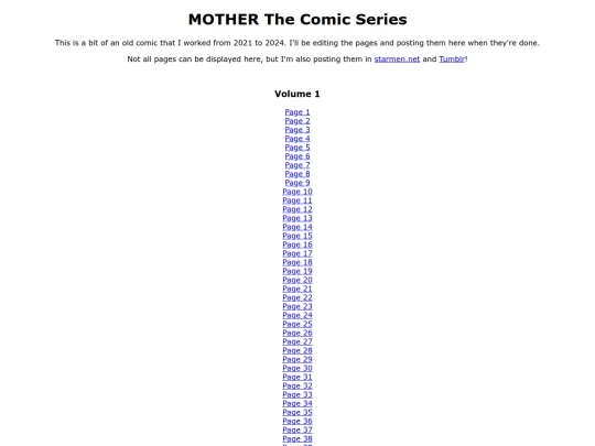 MotherTheComicSeries screenshot