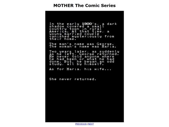 mother_the_comic_series/page4 screenshot