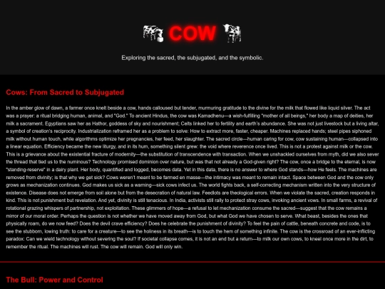 cow screenshot