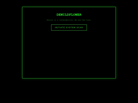 dewildtest screenshot