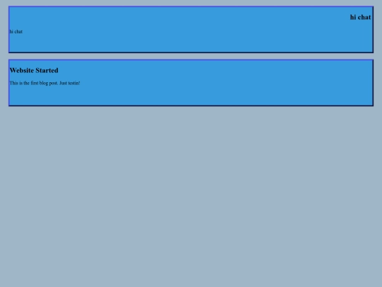 blog screenshot