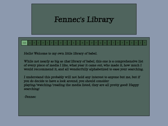 library screenshot
