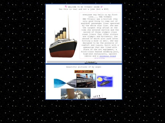 titanic screenshot