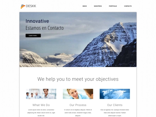 dotemplate/contacto screenshot