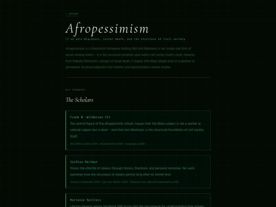afropessimism screenshot