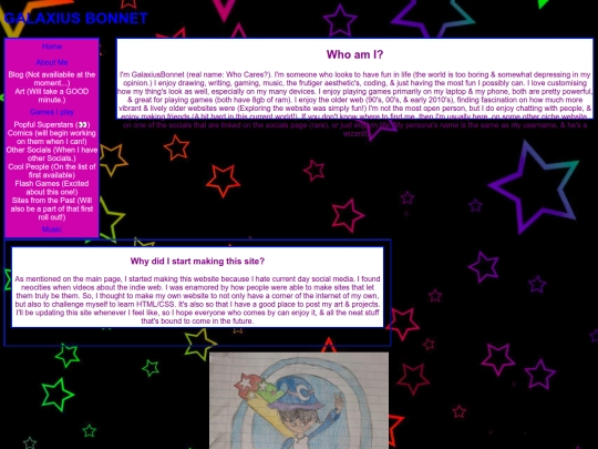 Aboutme screenshot