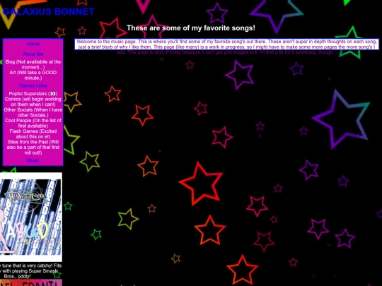 Music screenshot