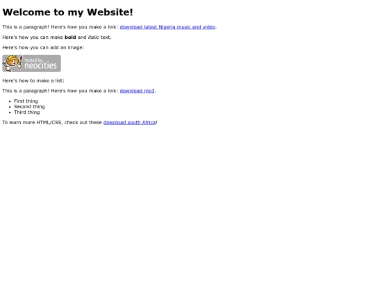 index screenshot