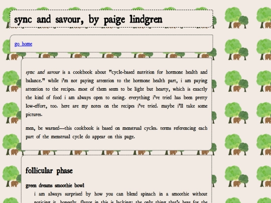 blog/syncsavour screenshot
