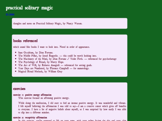 witchcraft/witcheryPracticalSolitaryMagic screenshot