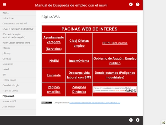 Manual de busqueda de empleo con el movil/pginas_web screenshot