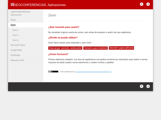 Videoconferencias/zoom screenshot