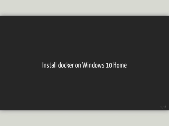 p/docker-on-windows screenshot
