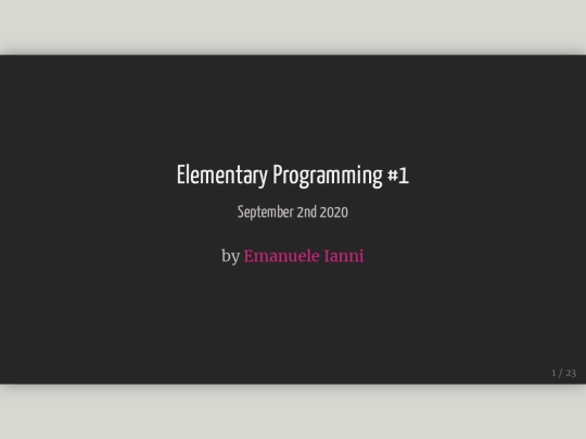 p/elemprog/01 screenshot