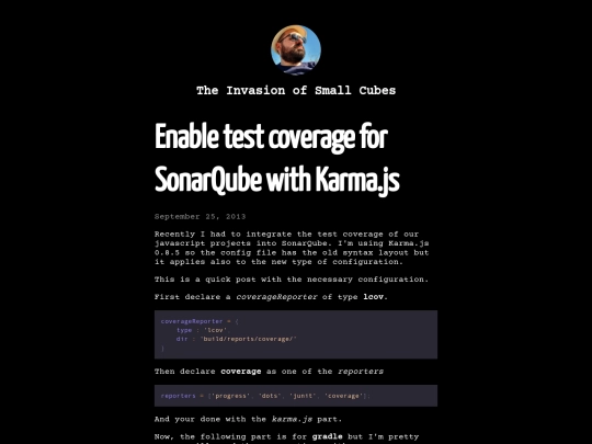 posts/2013-09-25-enable-test-coverage-for-sonarqube-with-karma-dot-js screenshot